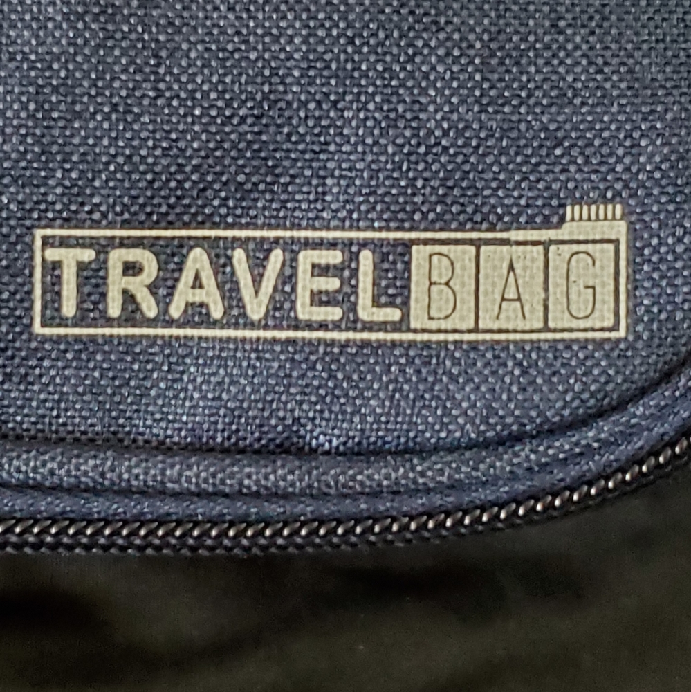 Travel Bag Navy blue with accessories NWOT